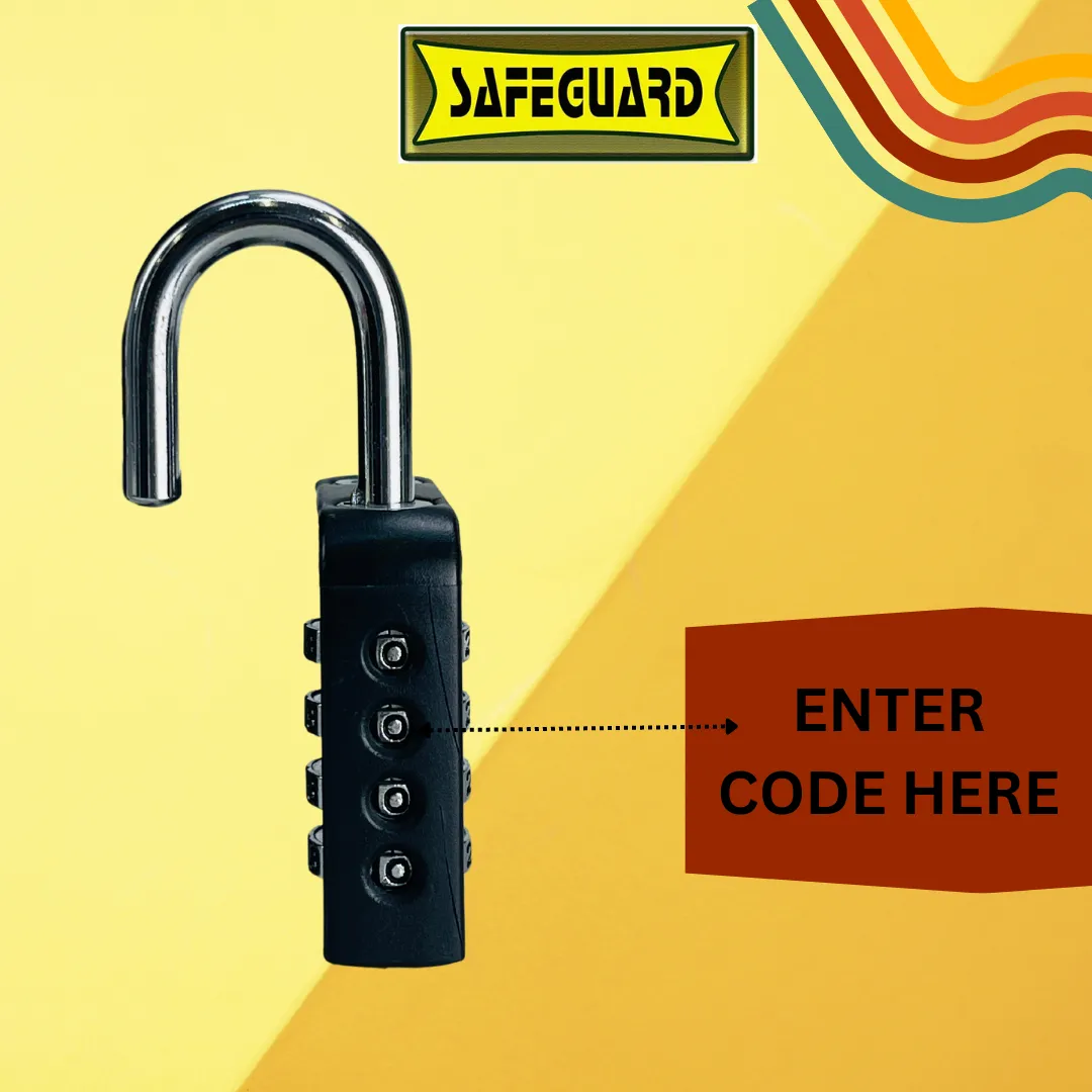 4 Digit Combination Padlock  - TZ-14900