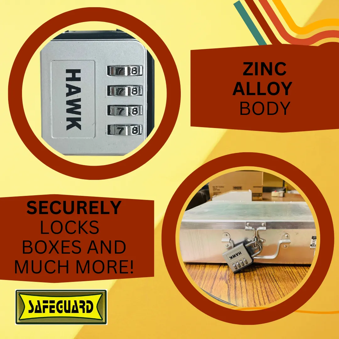 4 Digit Combination Padlock  - TZ-14900