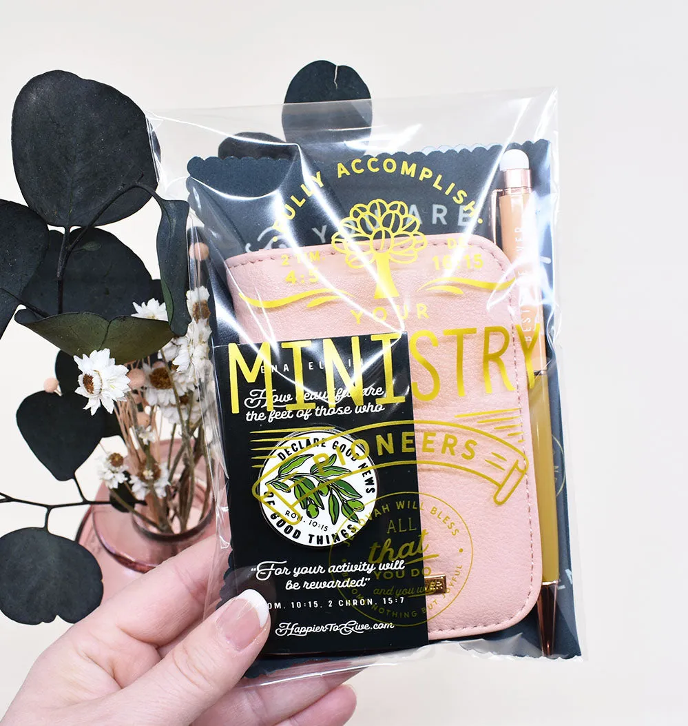 50 Pack Clear Pioneer Gift Bags : Perfect for pens, buttons, & lens cloths