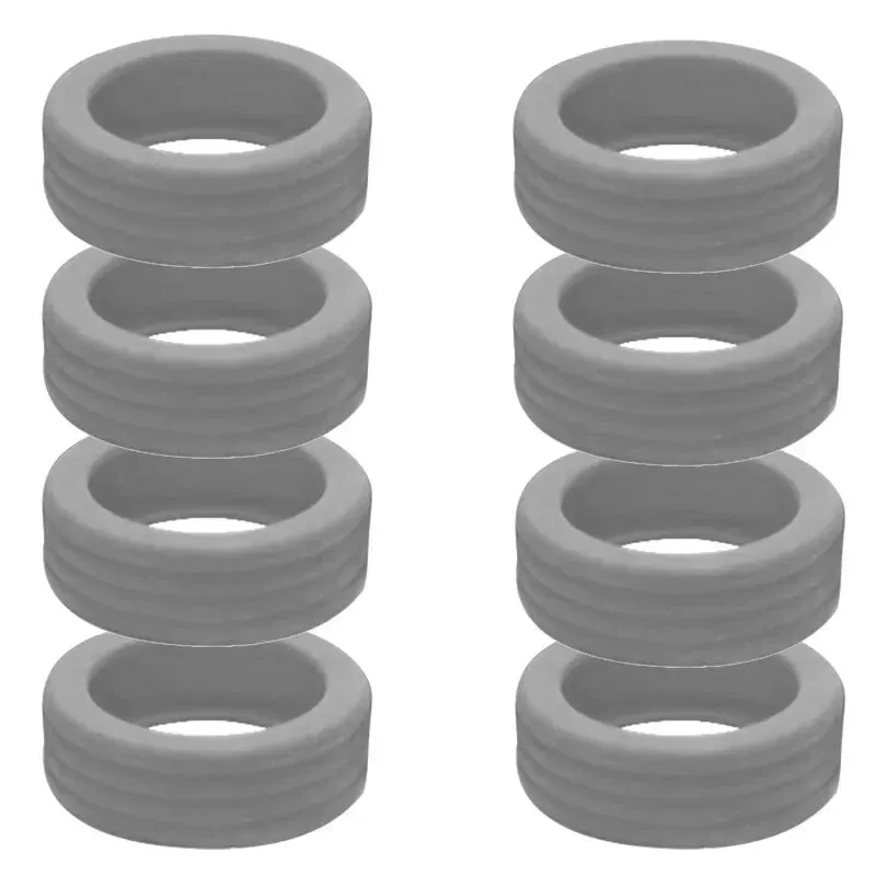 8Pcs Luggage Wheels Protector Silicone Luggage Accessories Wheels Cover for Most Luggage Reduce Noise Travel Luggages Suitcase