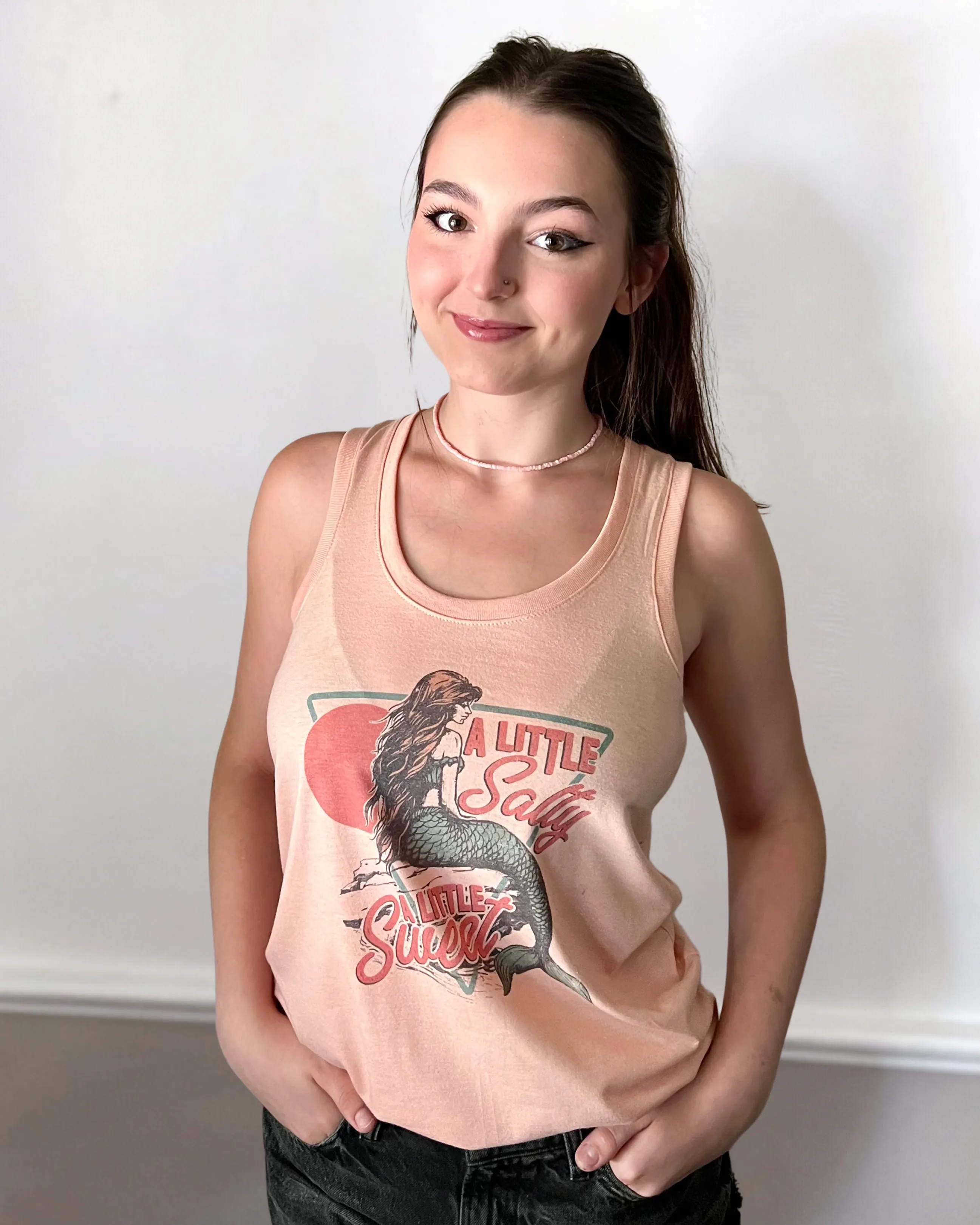 a little salty a little sweet | tank top