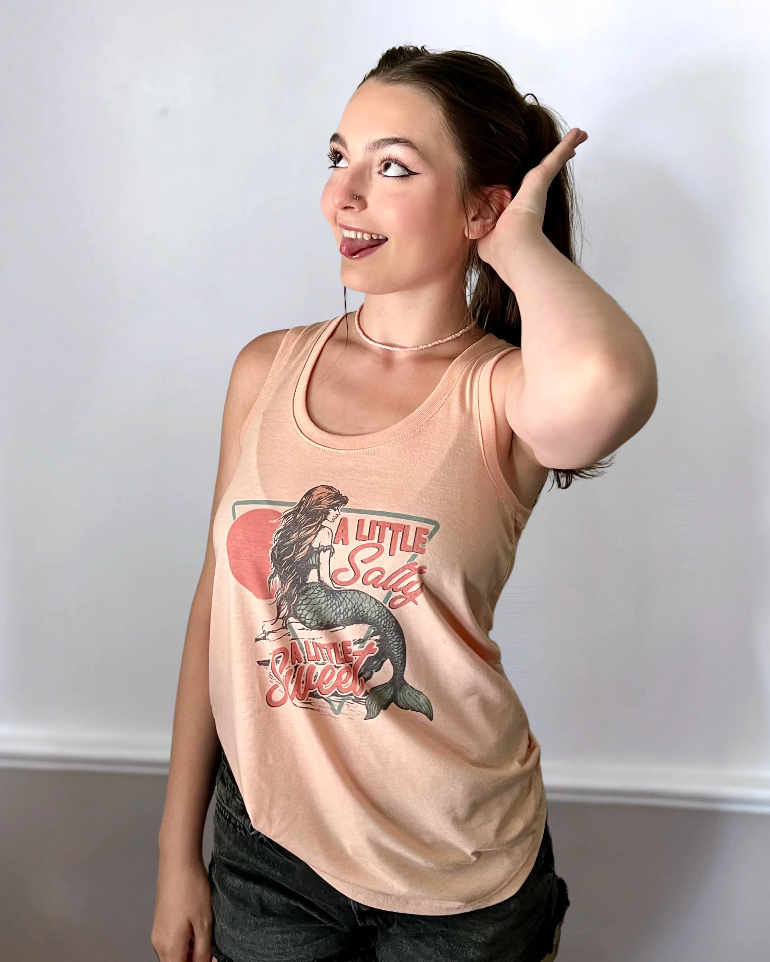 a little salty a little sweet | tank top