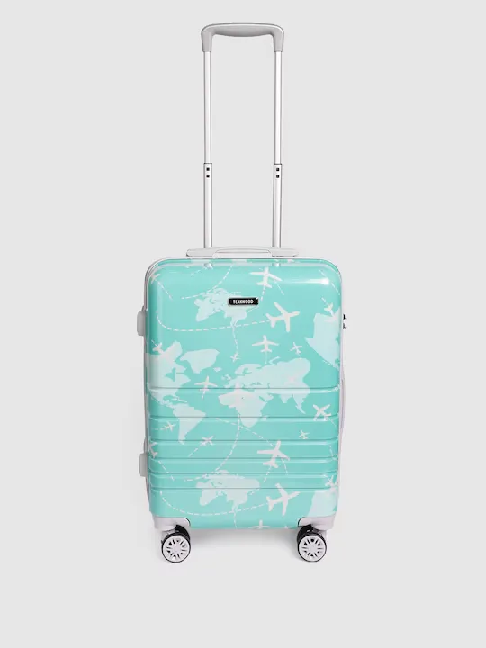 Aeroplane Printed 360 Degree Rotation Hard Cabin Trolley Bag