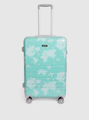 Aeroplane Printed 360 Degree Rotation Hard Cabin Trolley Bag