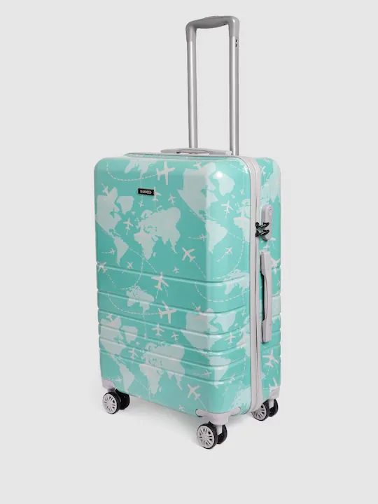 Aeroplane Printed 360 Degree Rotation Hard Cabin Trolley Bag