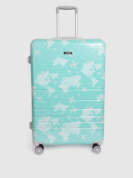 Aeroplane Printed 360 Degree Rotation Hard Cabin Trolley Bag
