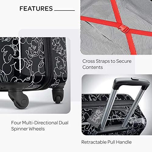 AMERICAN TOURISTER Disney Hardside Luggage, Mickey Mouse