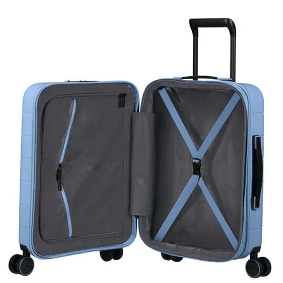 American Tourister Novastream 55cm Expandable Cabin Spinner | Pastel Blue