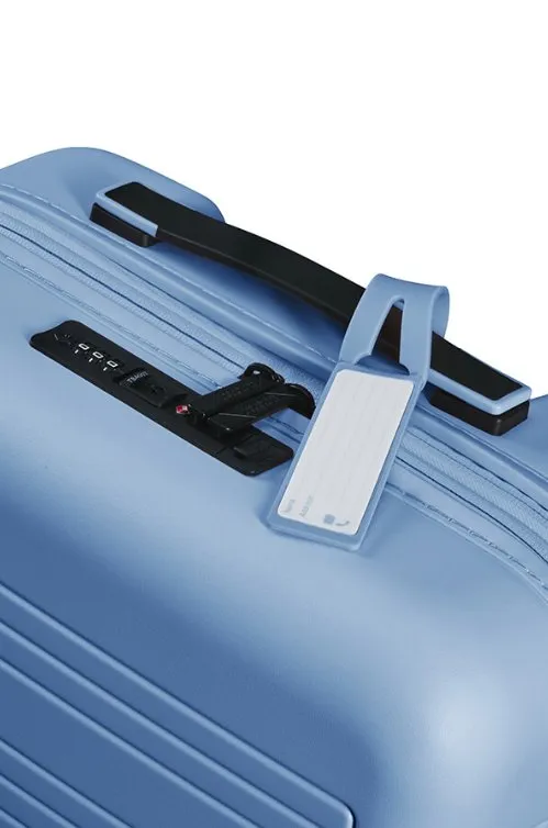 American Tourister Novastream 55cm Expandable Cabin Spinner | Pastel Blue