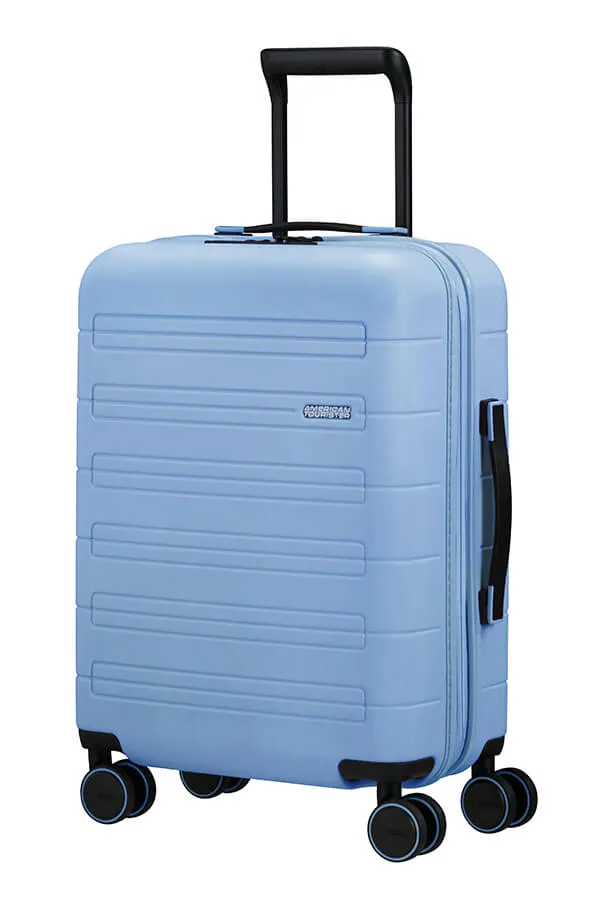 American Tourister Novastream 55cm Expandable Cabin Spinner | Pastel Blue