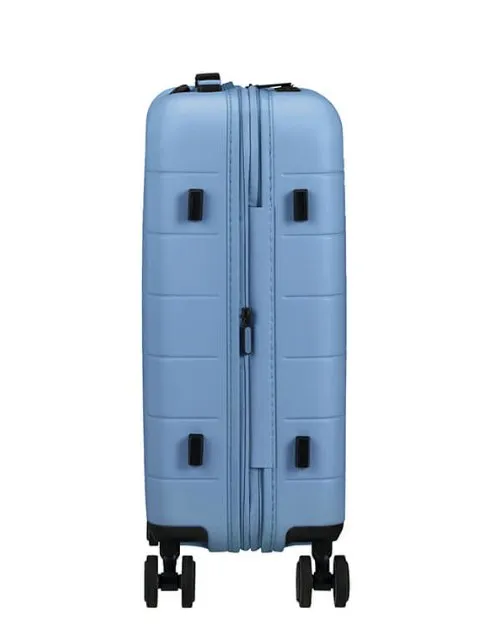 American Tourister Novastream 55cm Expandable Cabin Spinner | Pastel Blue