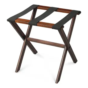 Anthony Folding Luggage Rack in Dark Brown  1222024