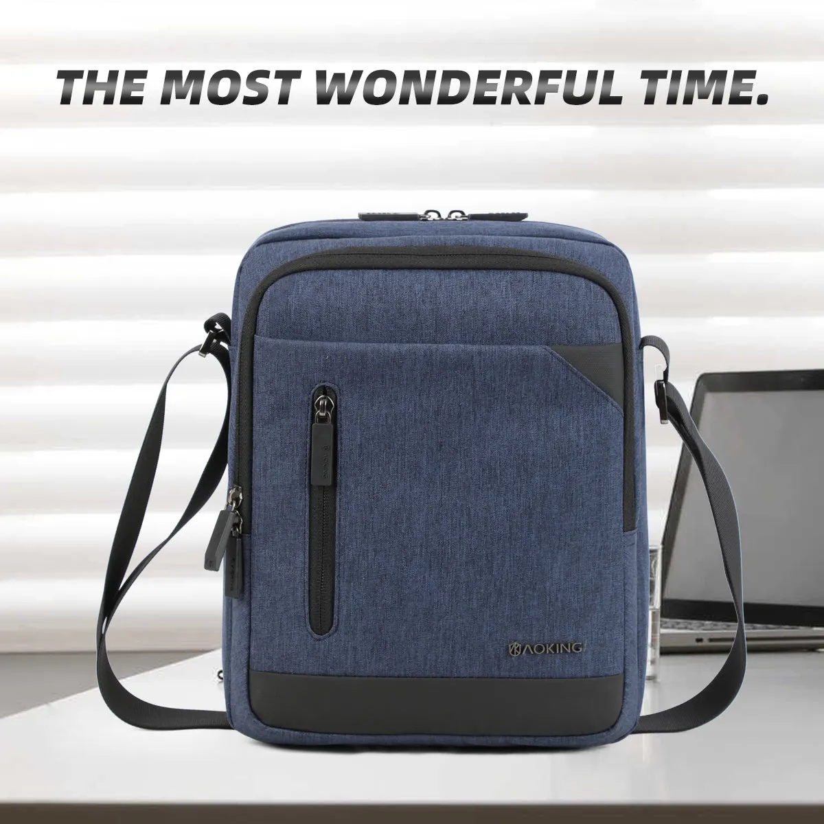 Aoking Sk1065 Casual Messenger Waterproof 3 In 1 Bag