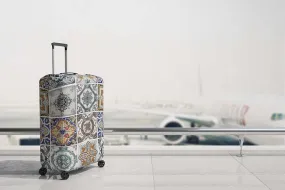 Azulejos Tile Art Portugal Luggage Protector