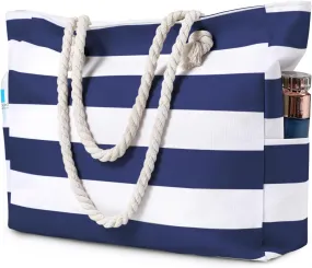 Bags for Women - Large Beach Tote Bag, Women Sandproof Pool Bag, Beach Bag for Pool Gym Grocery Travel
