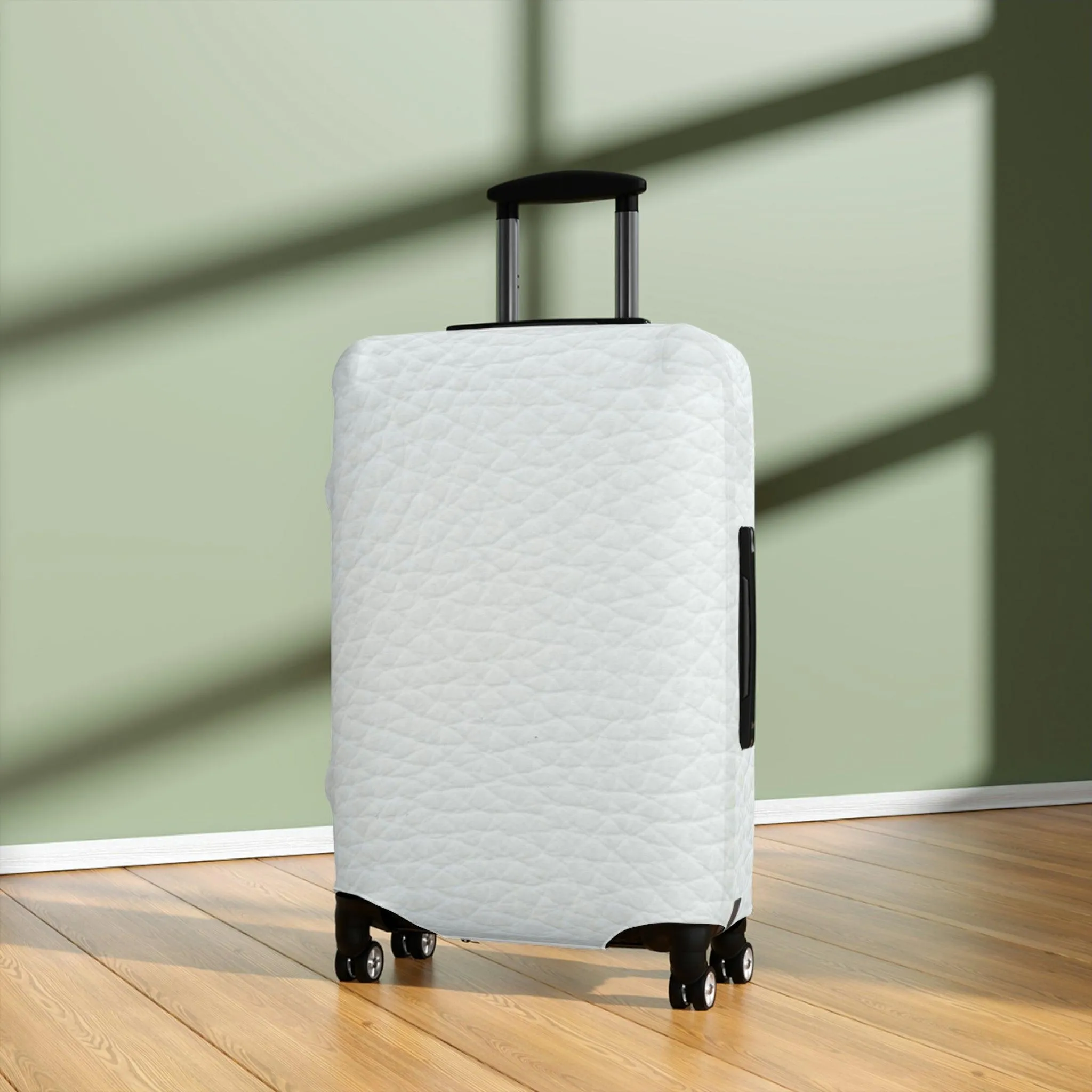 Chic Travel Companion: Peekaboo Designer Luggage Cover