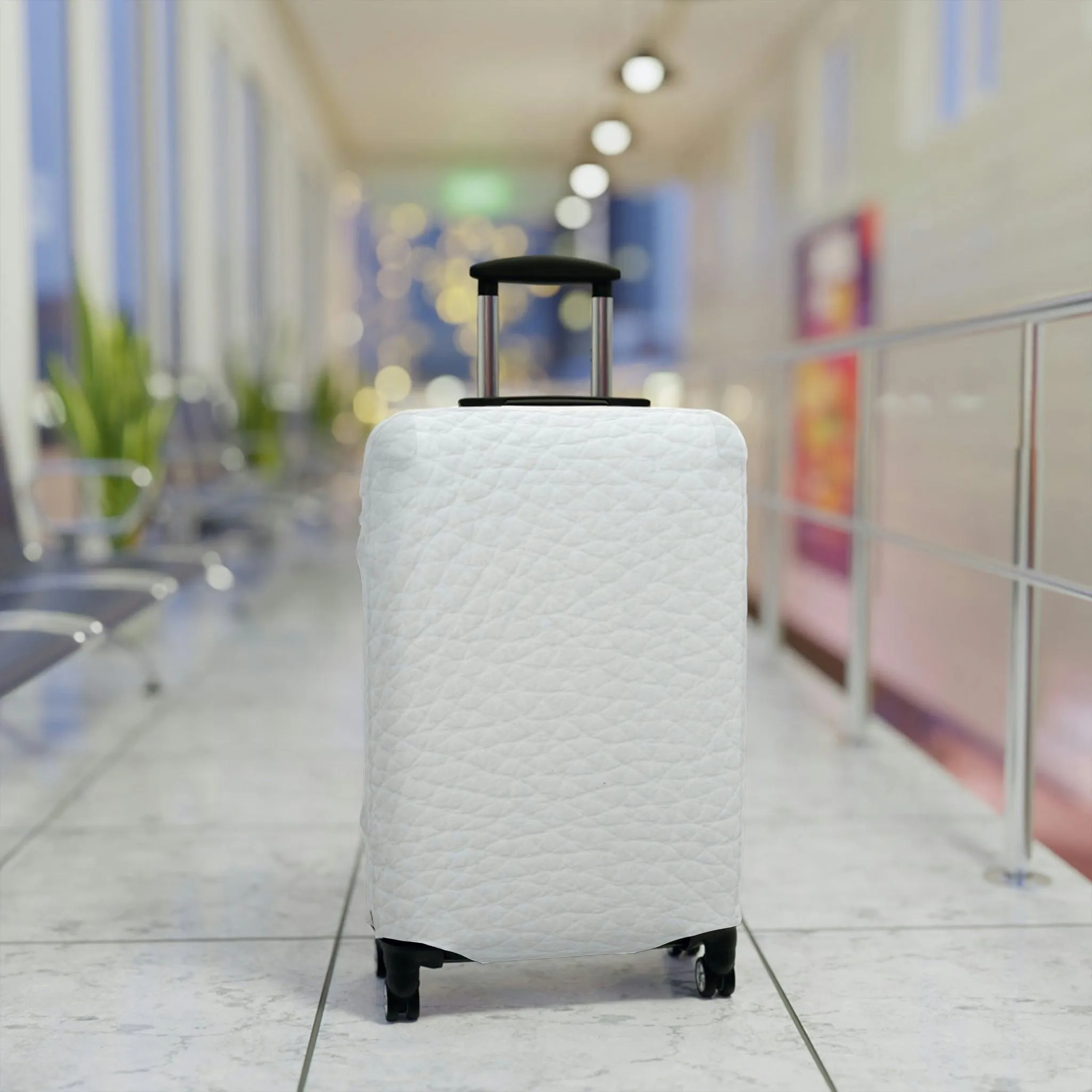Chic Travel Companion: Peekaboo Designer Luggage Cover