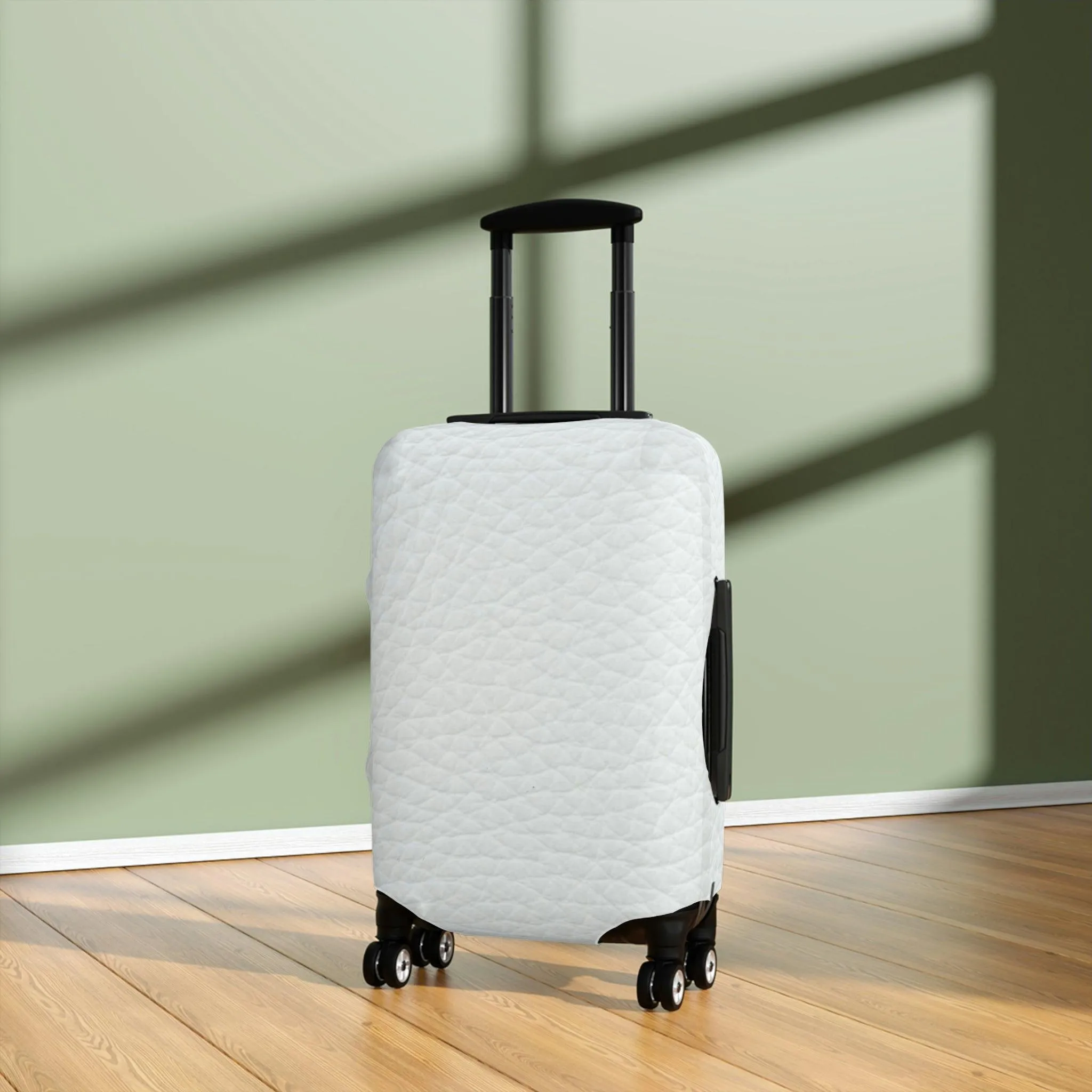 Chic Travel Companion: Peekaboo Designer Luggage Cover
