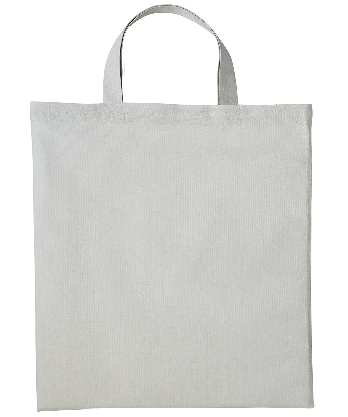 Cotton shopper short handle | Pastel Grey