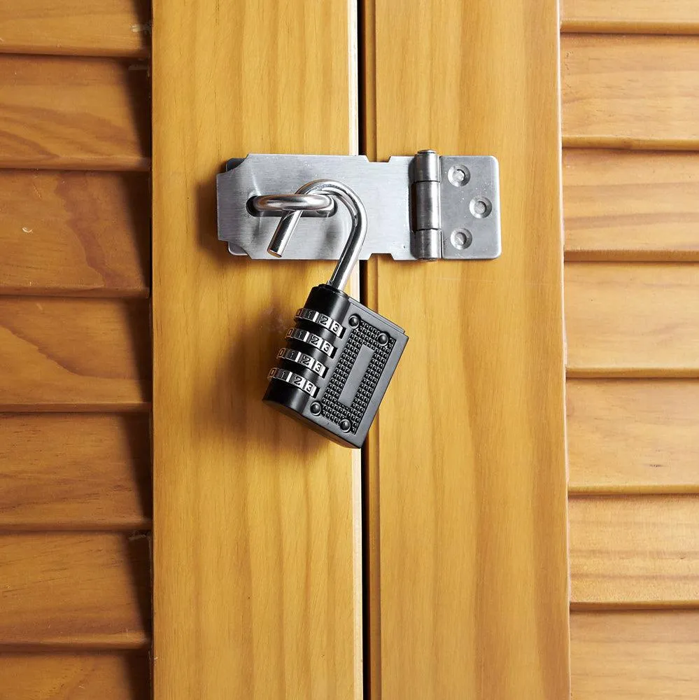 Dekton Combination Padlock | 4 Numbers | 80 mm