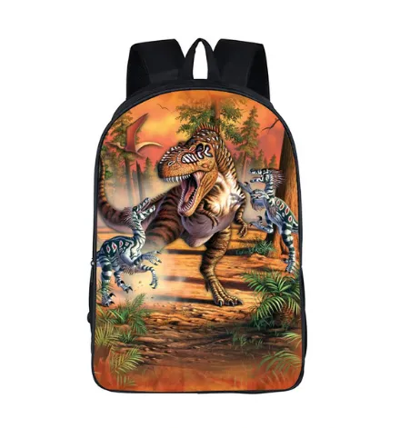 Dinosaur & Dragon Squad Backpack Multiple Print Options Available