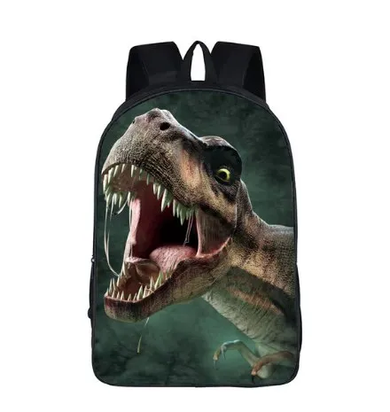 Dinosaur & Dragon Squad Backpack Multiple Print Options Available