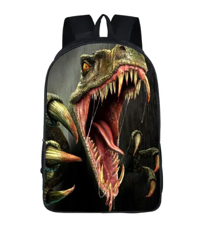 Dinosaur & Dragon Squad Backpack Multiple Print Options Available