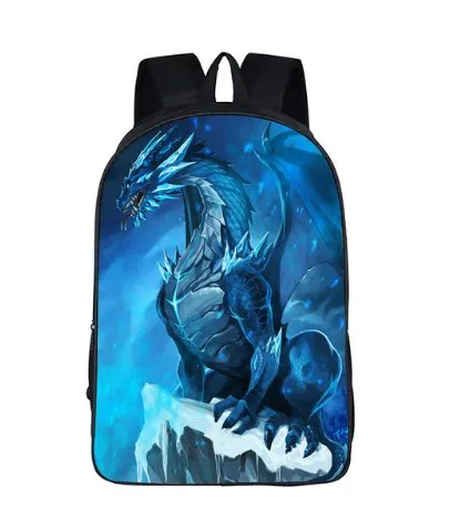 Dinosaur & Dragon Squad Backpack Multiple Print Options Available