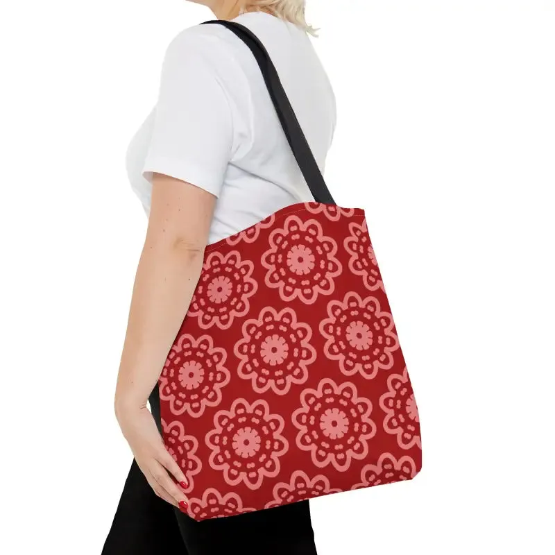 Dipaliz Floral Pattern Tote Bag Trio