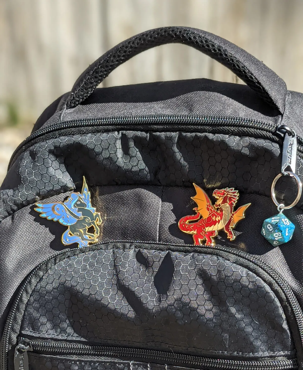 Dragon Pin (Bones, Carrion Dragon) | 2" Hard Enamel Pin