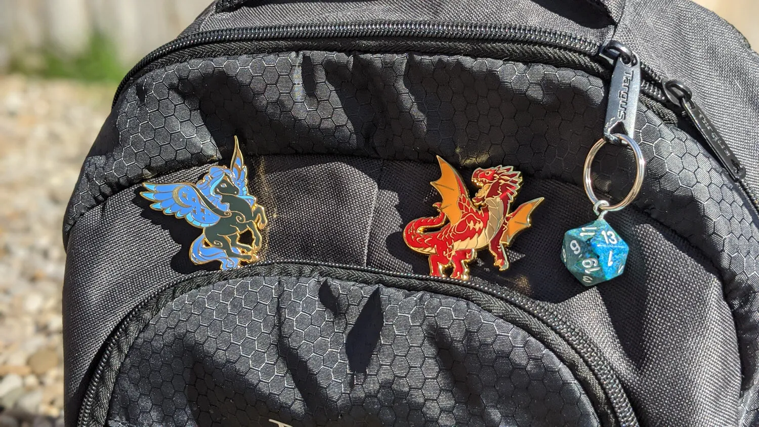 Dragon Pin (Bones, Carrion Dragon) | 2" Hard Enamel Pin