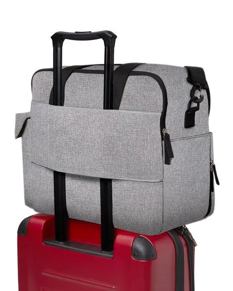 Duo Weekender Diaper Bag - Grey Melange