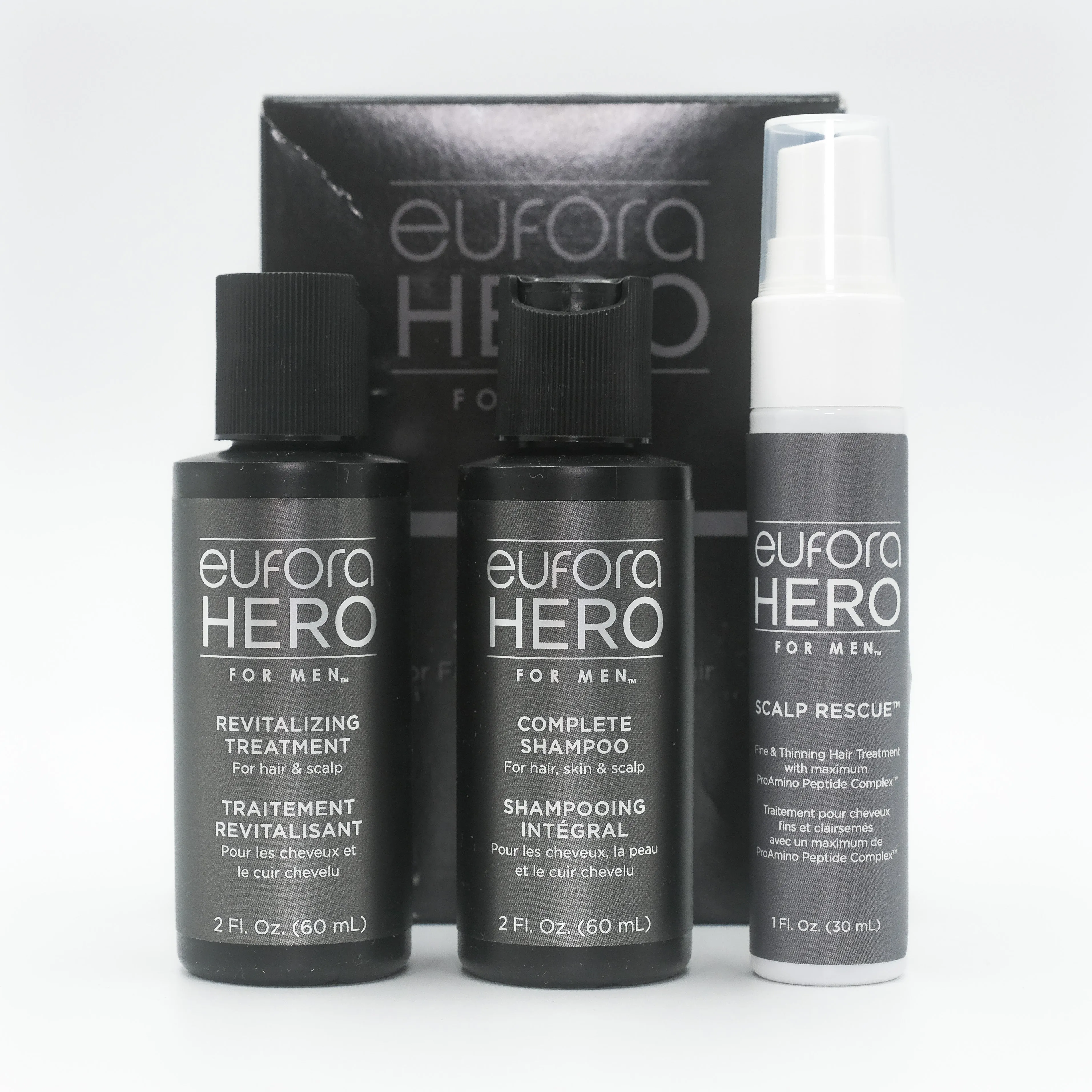 EUFORA Hero For Men Starter Kit for Fine Thinning Hair