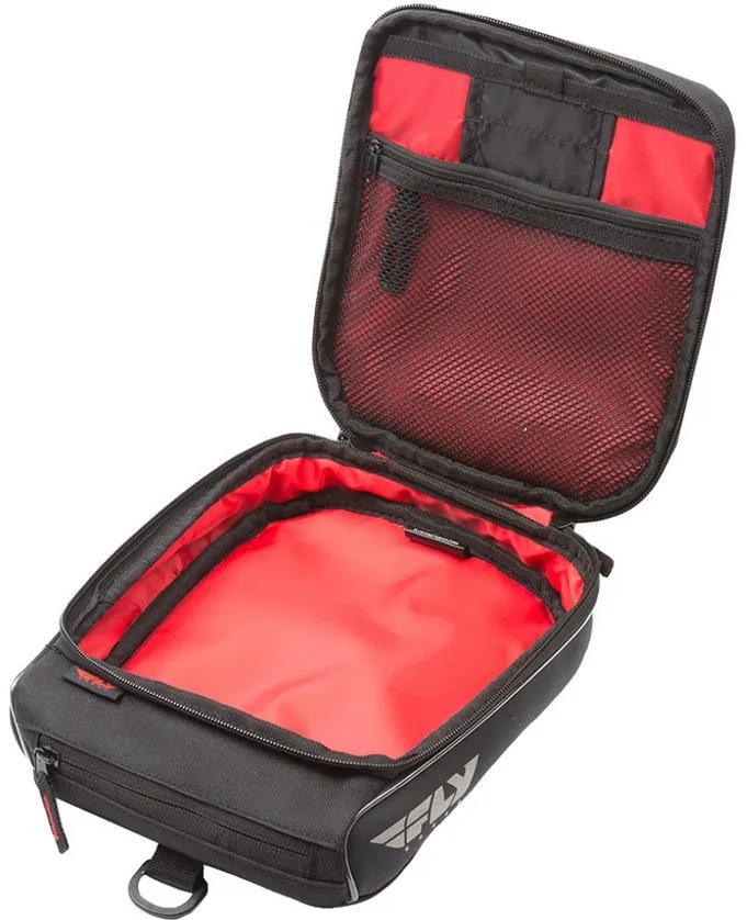 Fly Mini Tank Bag Magnetic and Strap On Mount Black 2.5 Liter Capacity