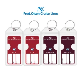 Fred Olsen Luggage Tag Holders - Set of 4