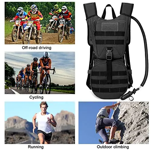 G4Free Tactical Hydration Packs Helmet Water Backpacks