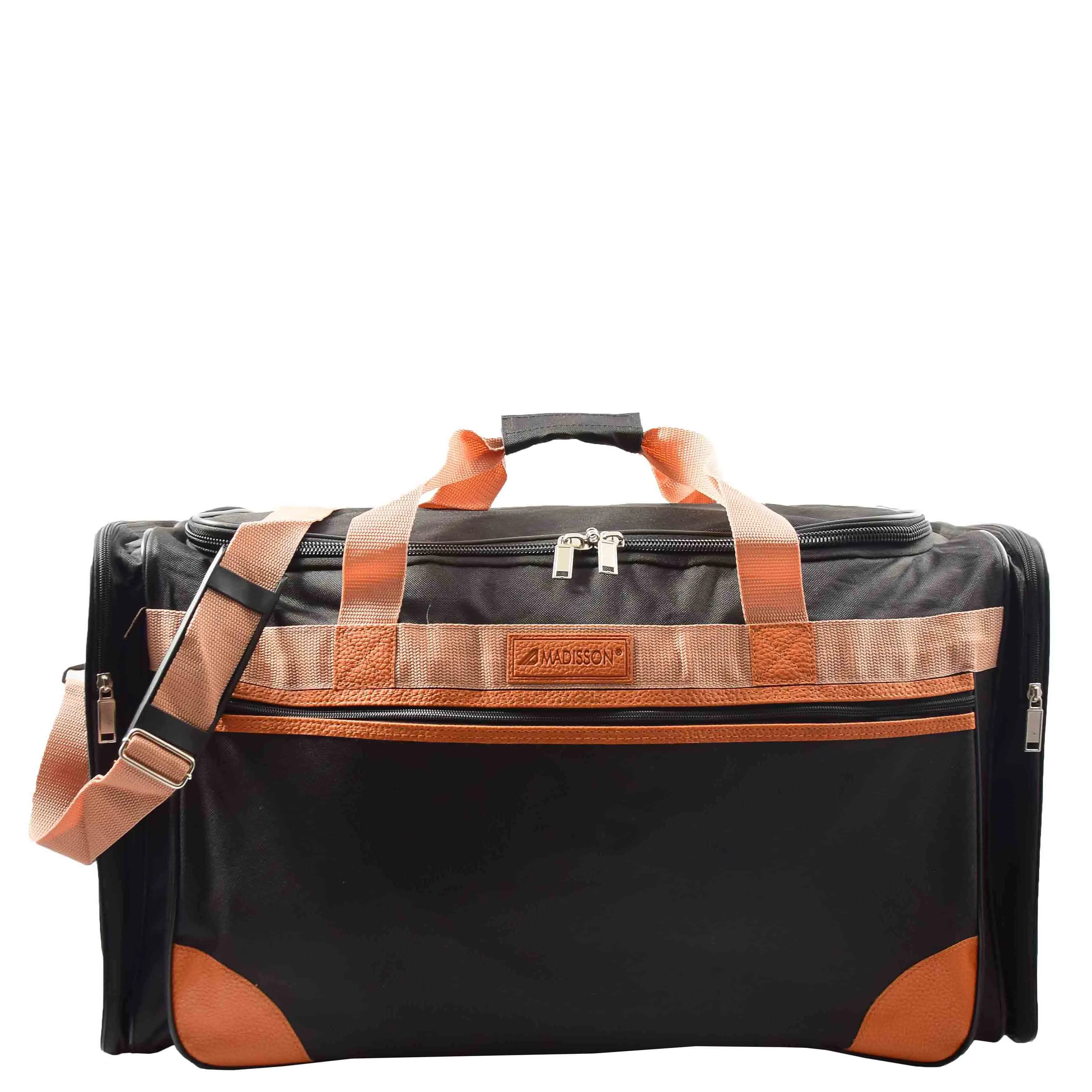 Holdall Travel Duffle Large Size Bag Weekend Luggage HOL0602 Black