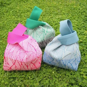Horizon Pink Knot Bag
