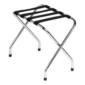 Hospitality 1 Source LRSTD01 Standard Metal Luggage Rack — Hammertone Finish Case Pack of 4 Pieces