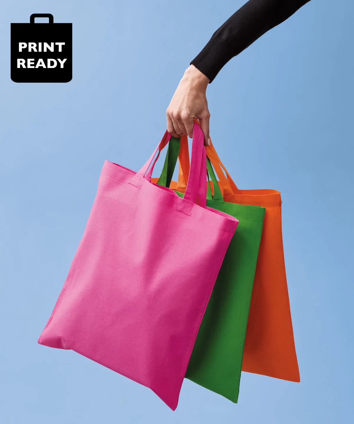 Jade - Cotton shopper short handle