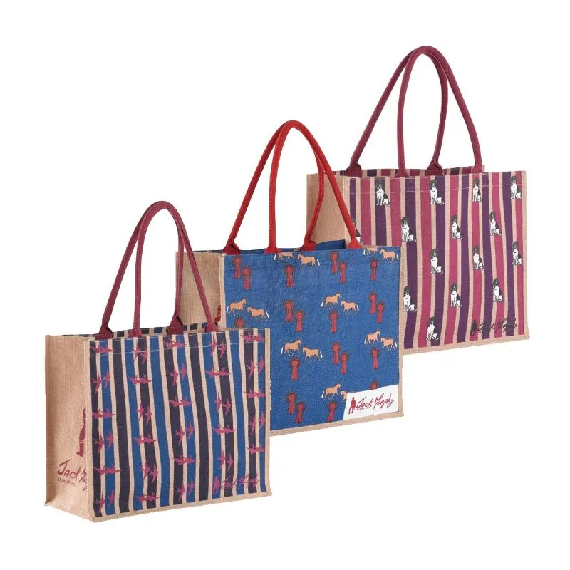 Jute Shopping Bag - Buckley The Beagle