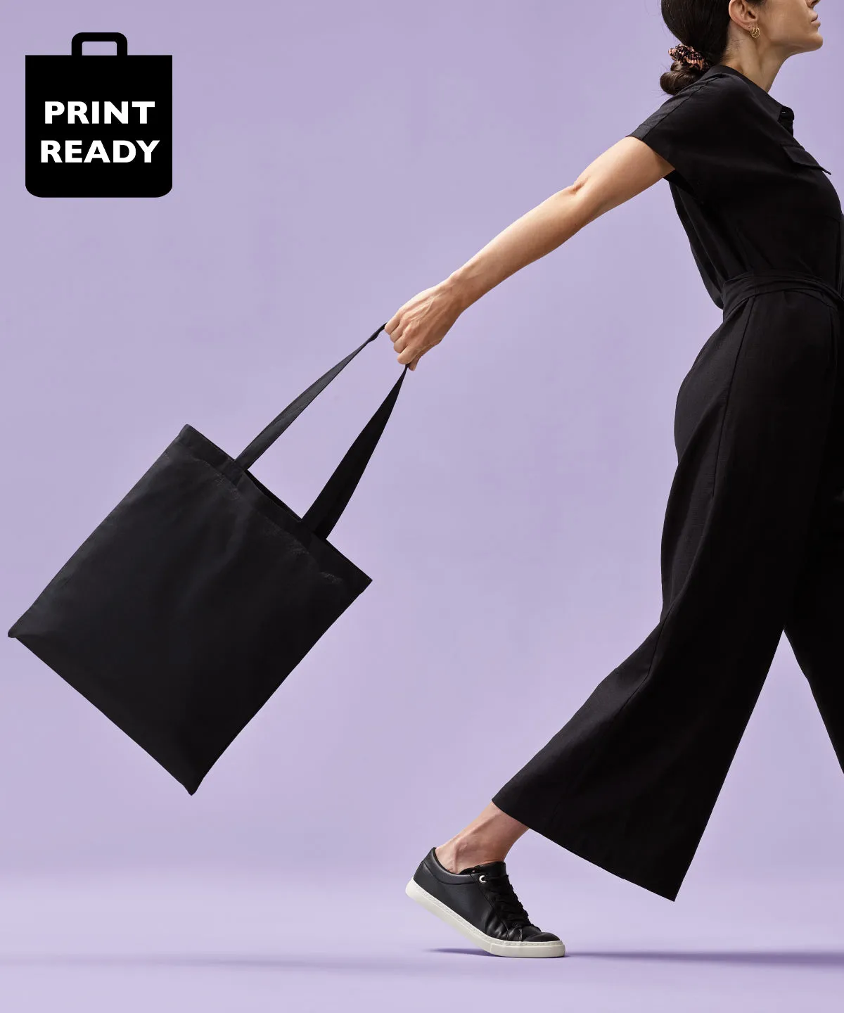 Kelly Green - Cotton shopper long handle