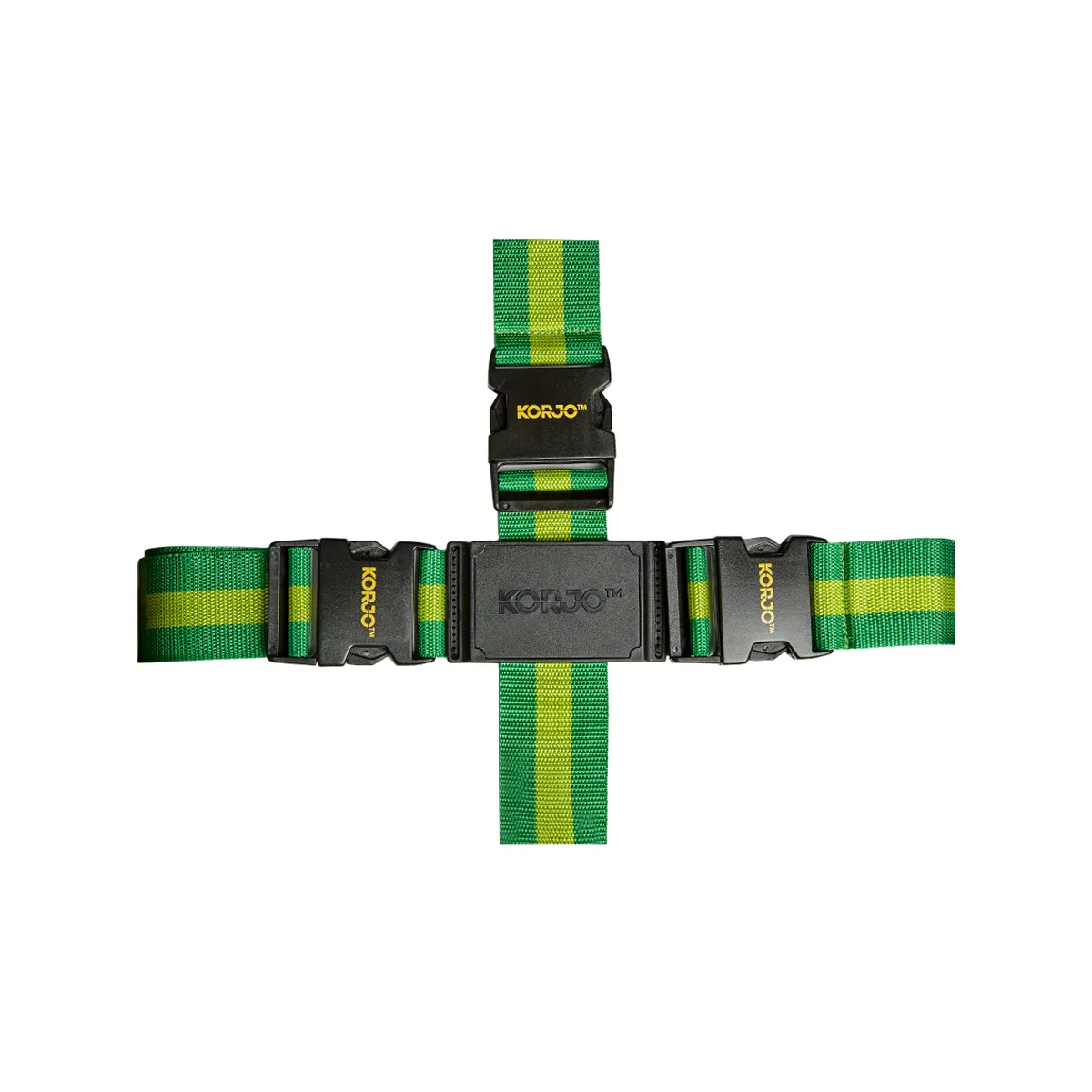 KORJO CROSSED LUGGAGE STRAPS