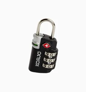 Korjo TSA Indicator Combination Lock