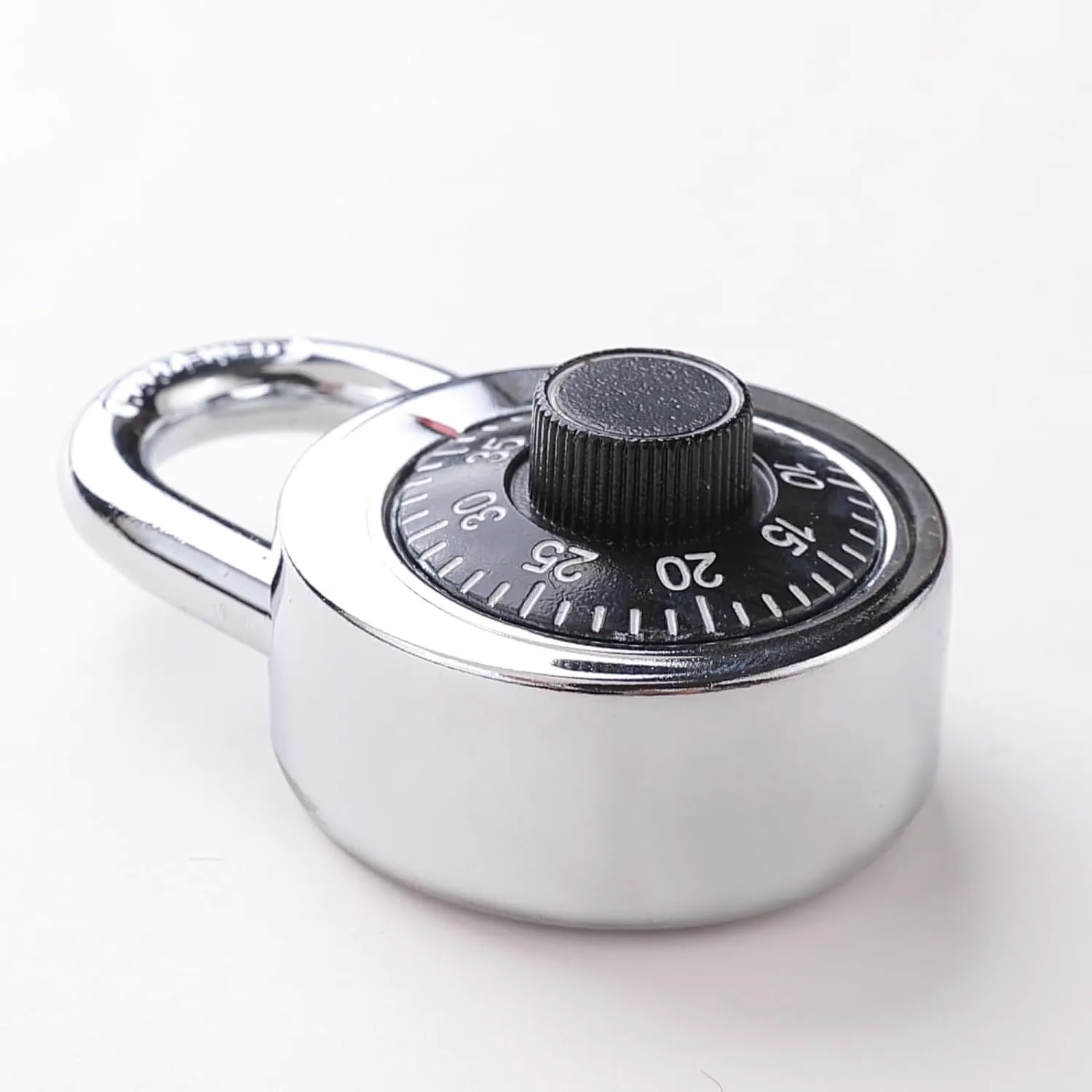Kuber Industries Combination Padlock|Keyless Luggage Lock-Pack of 6 (Black)
