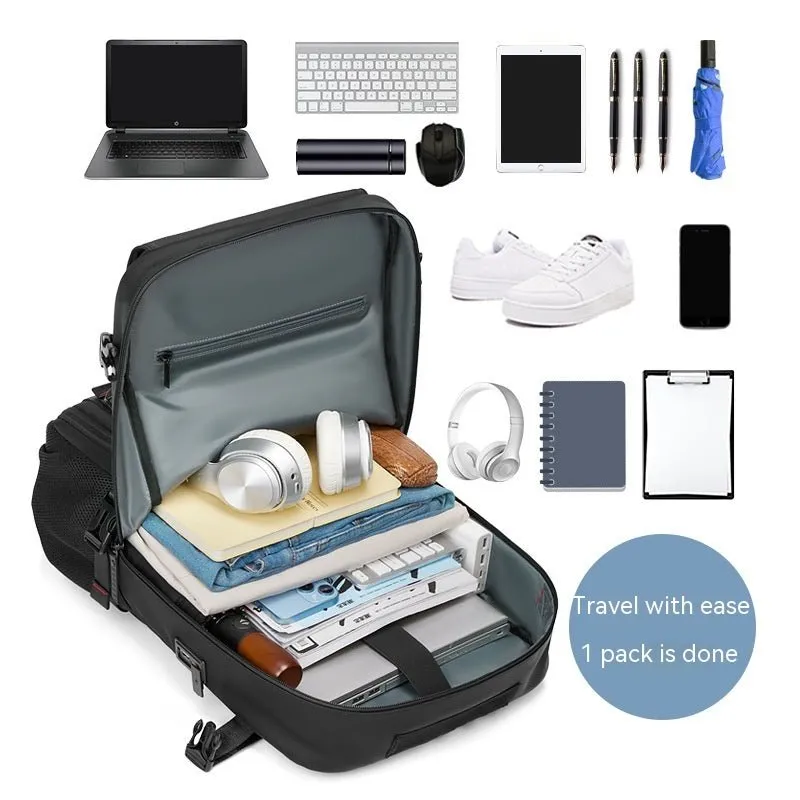 Large Capacity Waterproof Travel Bag Men's Backpack