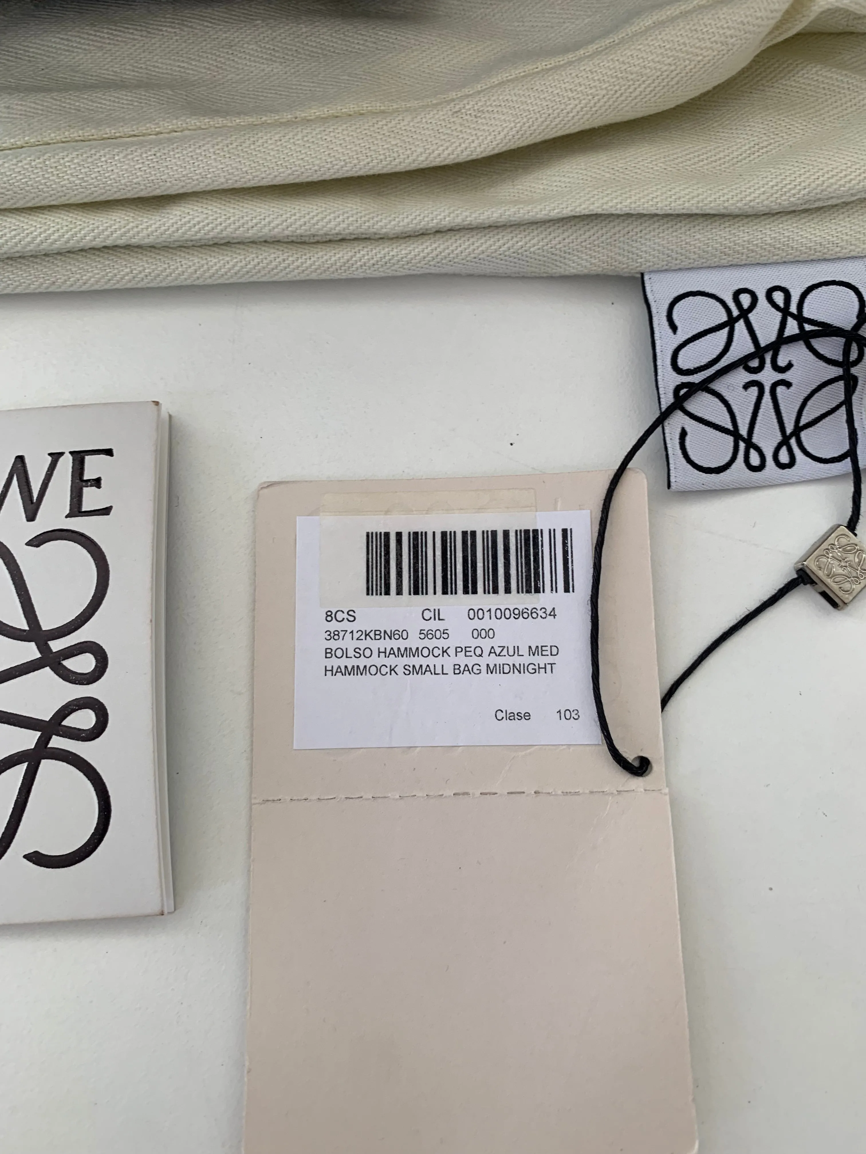 <b>LOEWE </b> <br>Hammock Small Bicolor