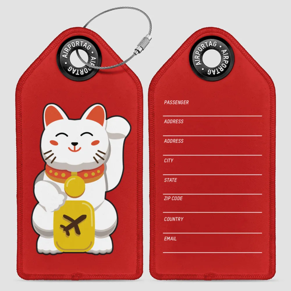 Lucky Cat - Luggage Tag