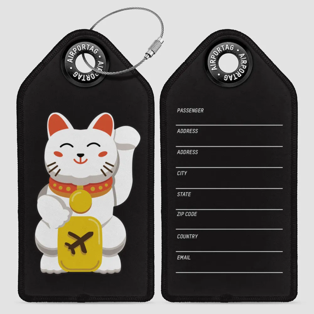 Lucky Cat - Luggage Tag