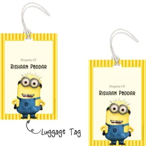 Luggage Tags -Minions- Pack of 2 Tags - PREPAID ONLY